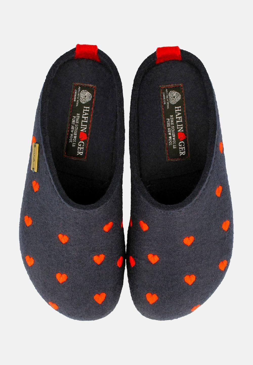 HAFLINGER Clogs Grizzly Cuoricini Bis zu 55% Rabatt