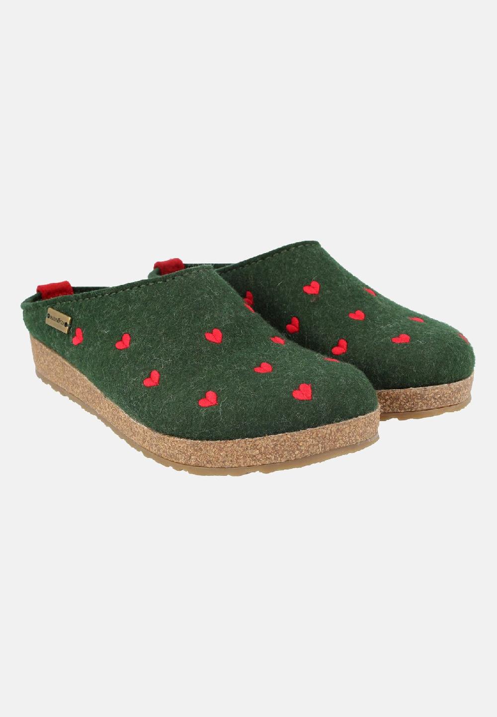 HAFLINGER Clogs Grizzly Cuoricini Discount Store für neue Produkte