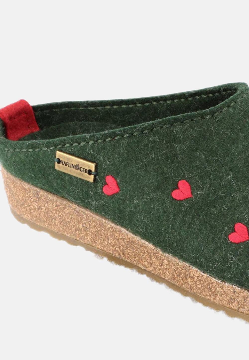 HAFLINGER Clogs Grizzly Cuoricini Discount Store für neue Produkte