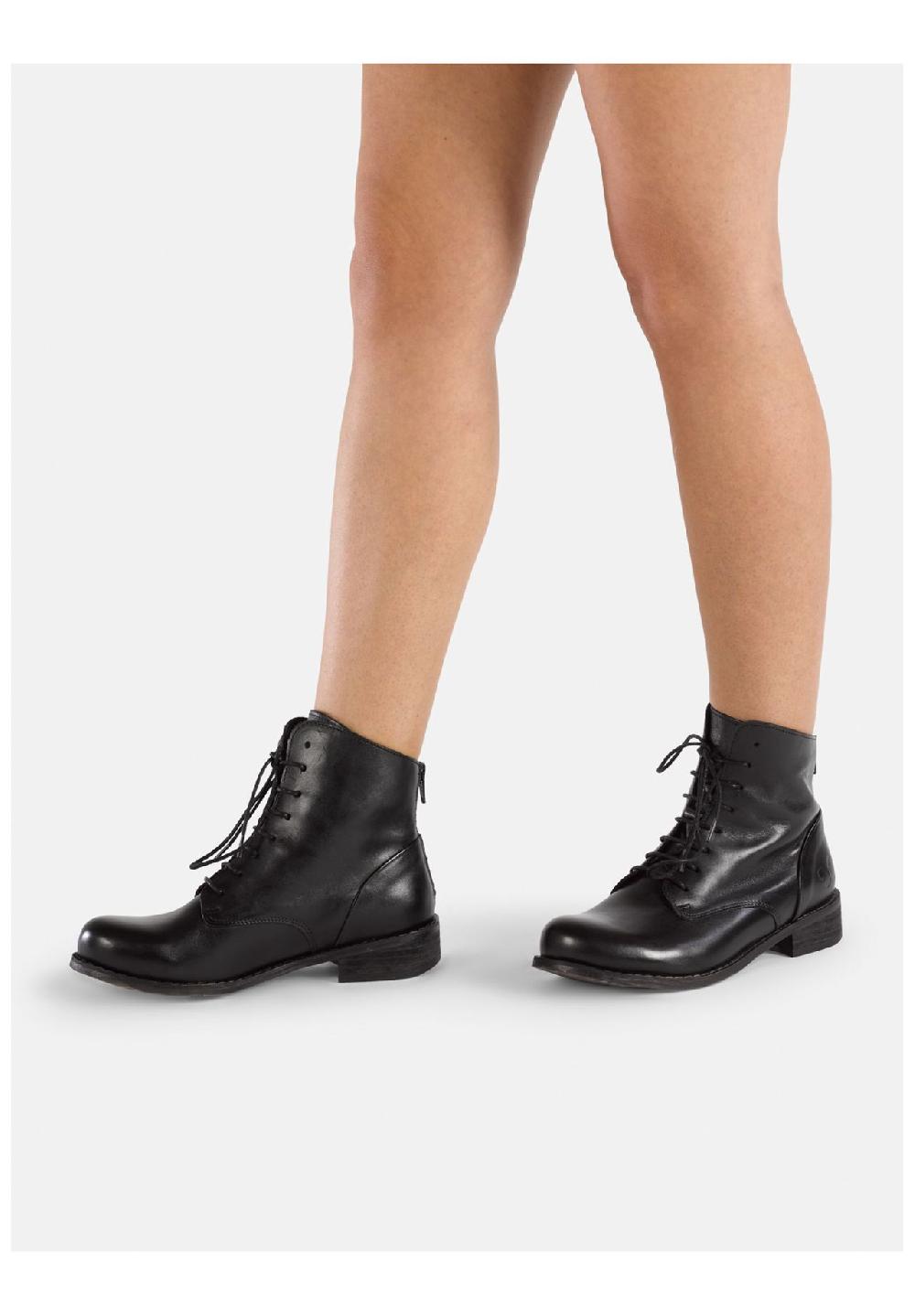 Felmini Leder Stiefelette Heißer Verkauf
