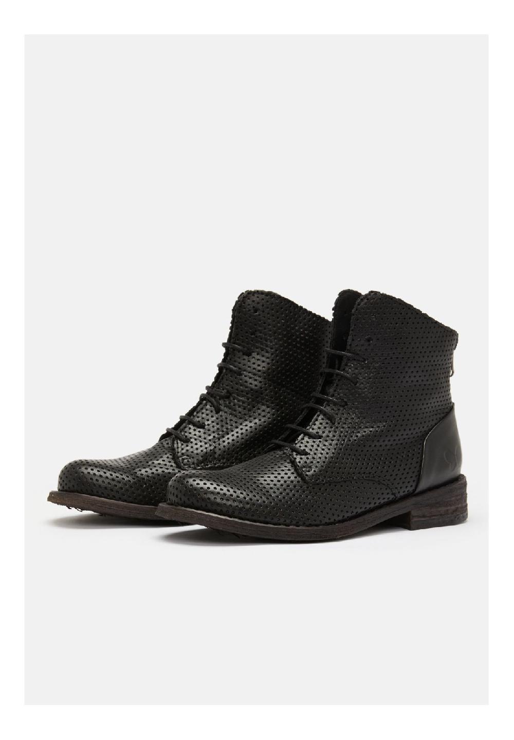 Felmini Leder Stiefelette VIP-Rabatte