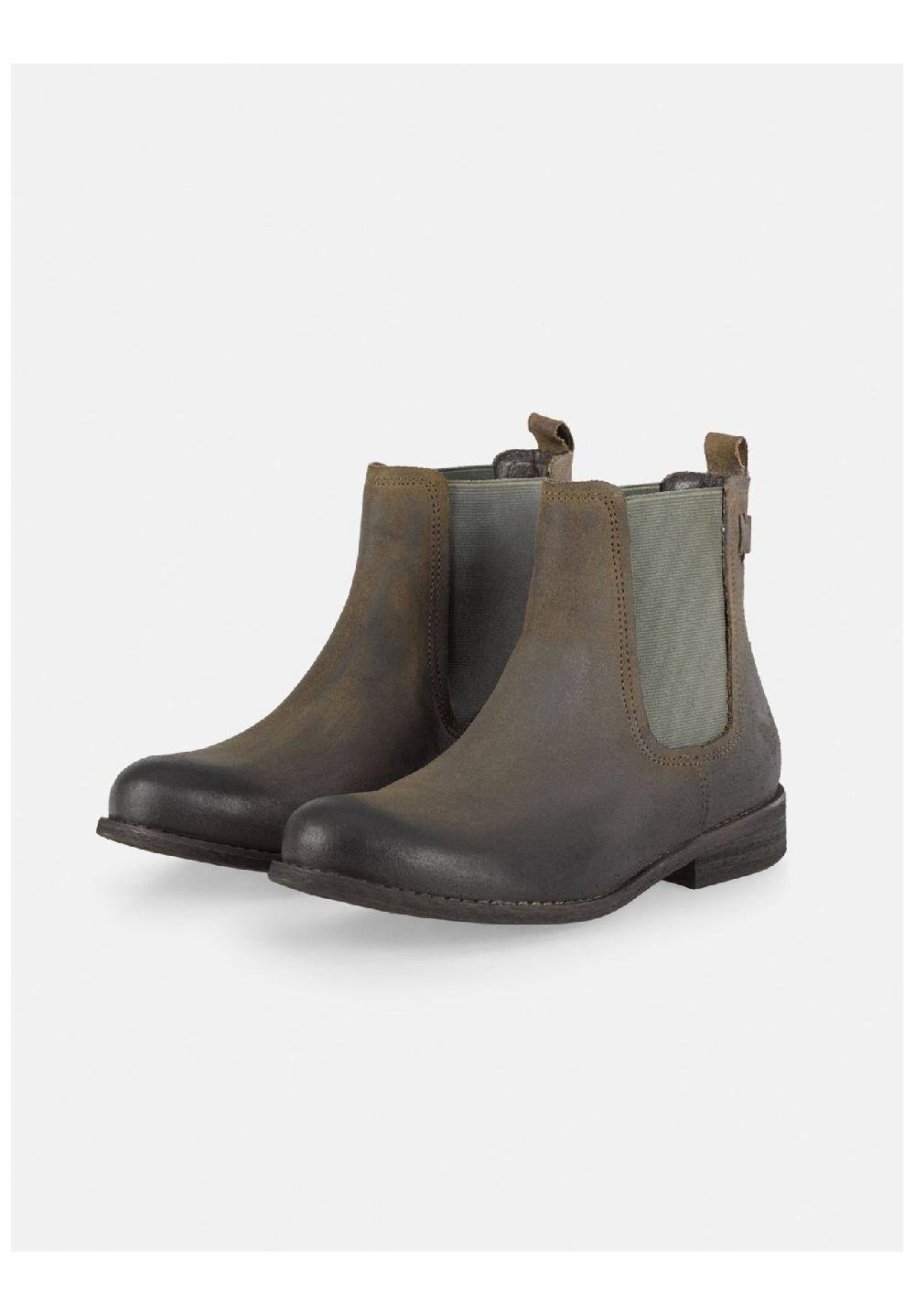 Felmini Veloursleder/Textil Stiefelette Wochenangebot