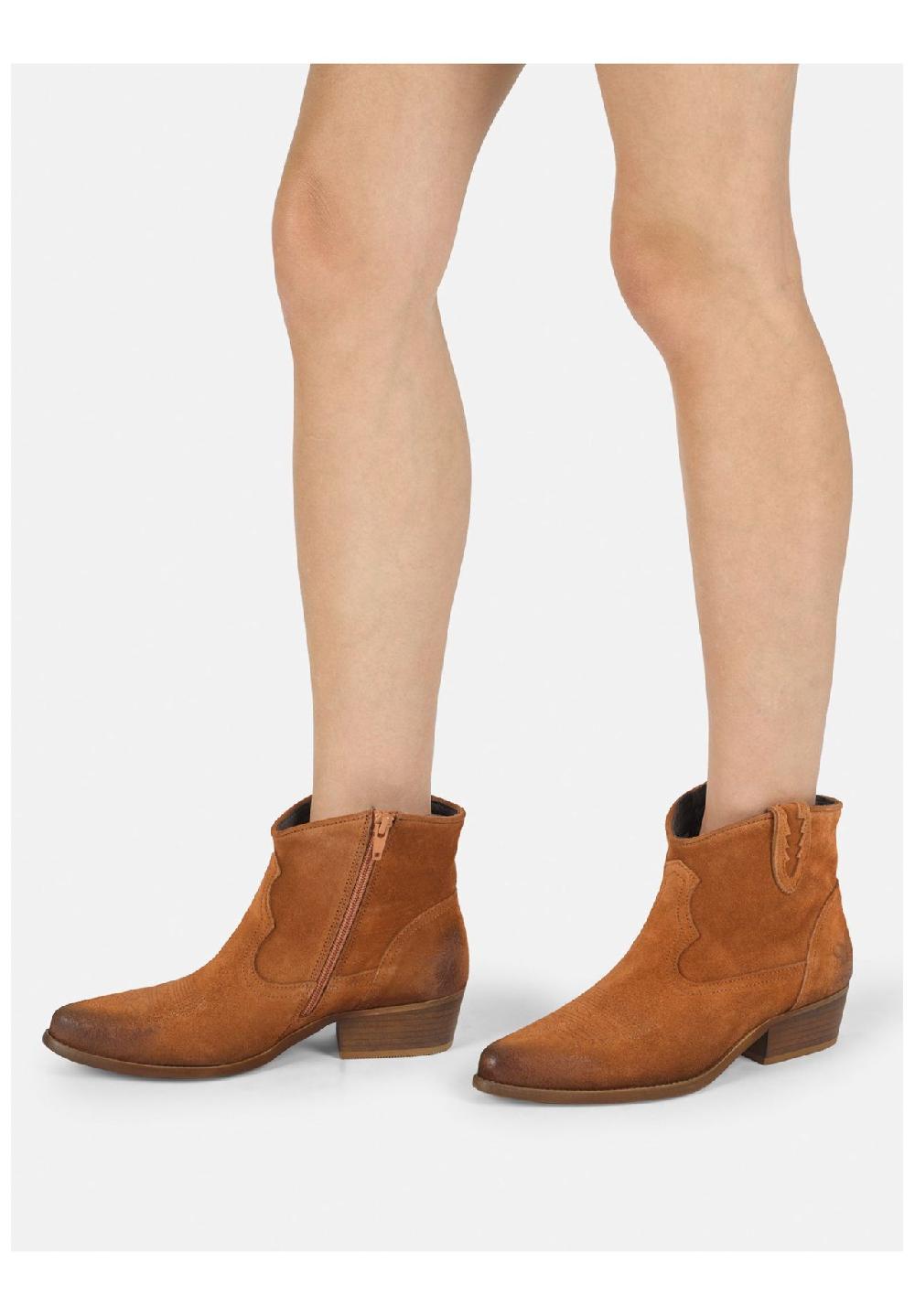 Felmini Veloursleder Stiefelette Letzte 2 Tage