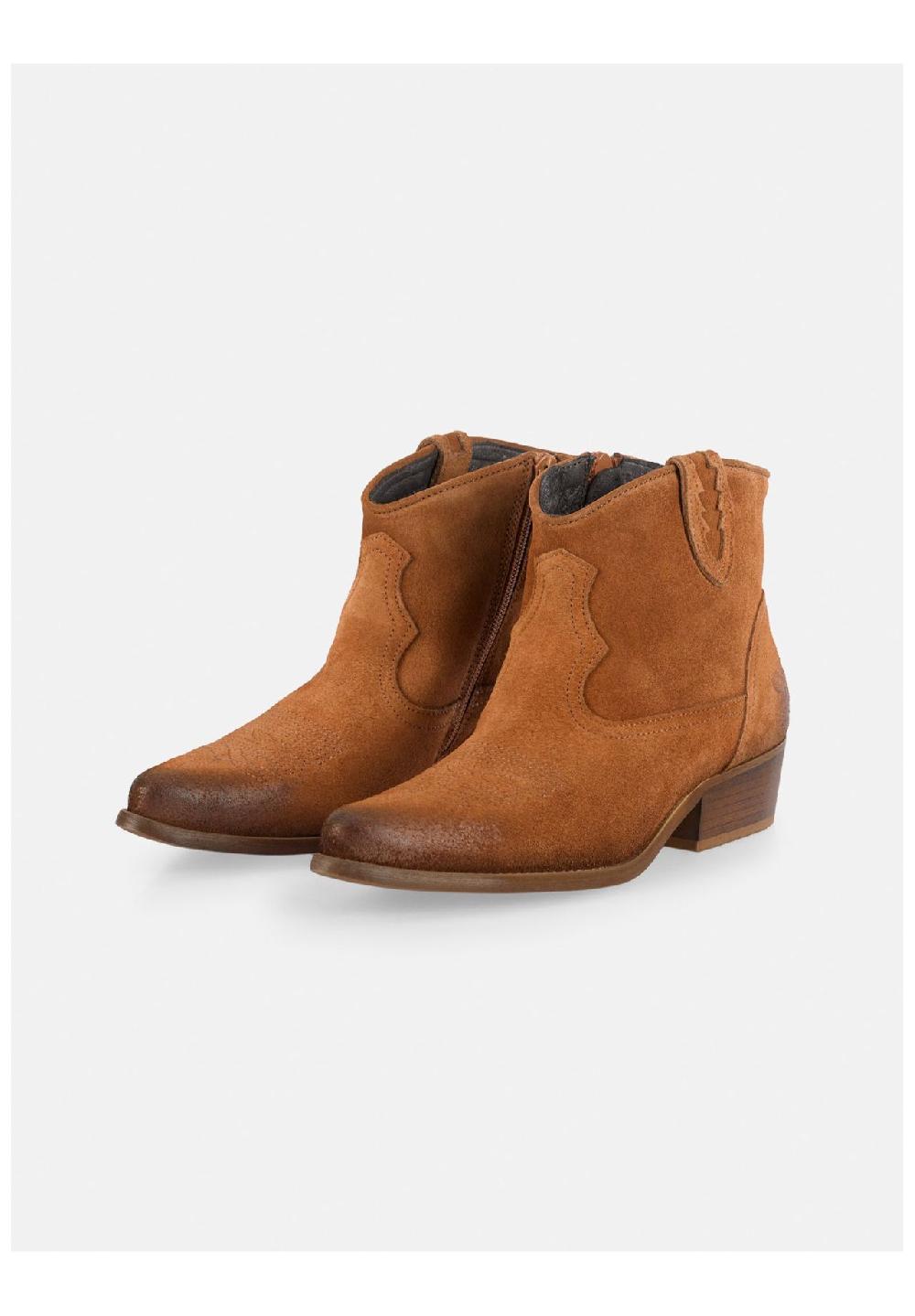 Felmini Veloursleder Stiefelette Letzte 2 Tage