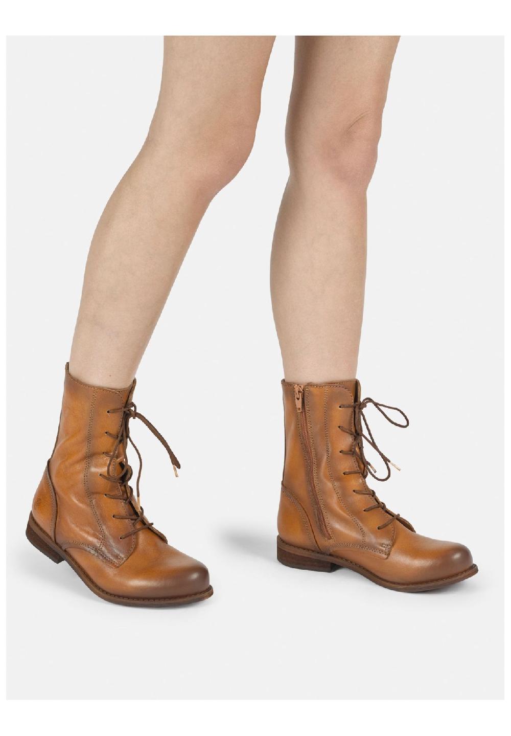 Felmini Leder Stiefelette Bis zu 60% Rabatt