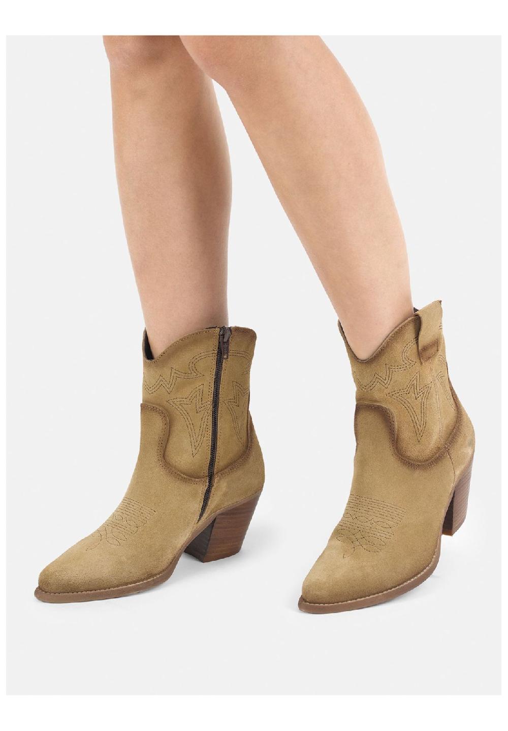 Felmini Veloursleder Stiefelette Kostenloser Versand international