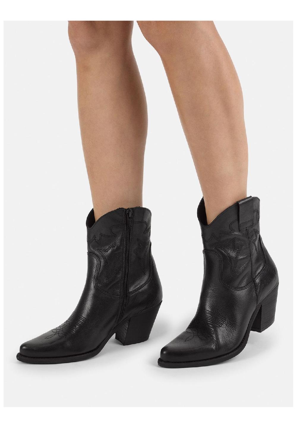 Felmini Leder Stiefelette Fabrikladen