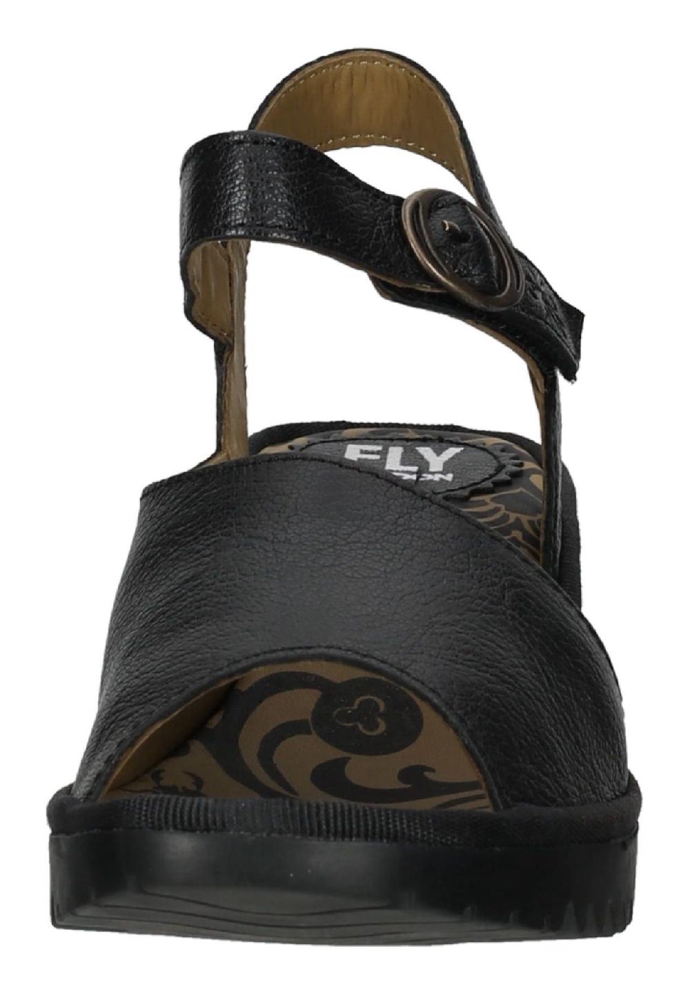 Fly London Leder Sandalen Rabatt