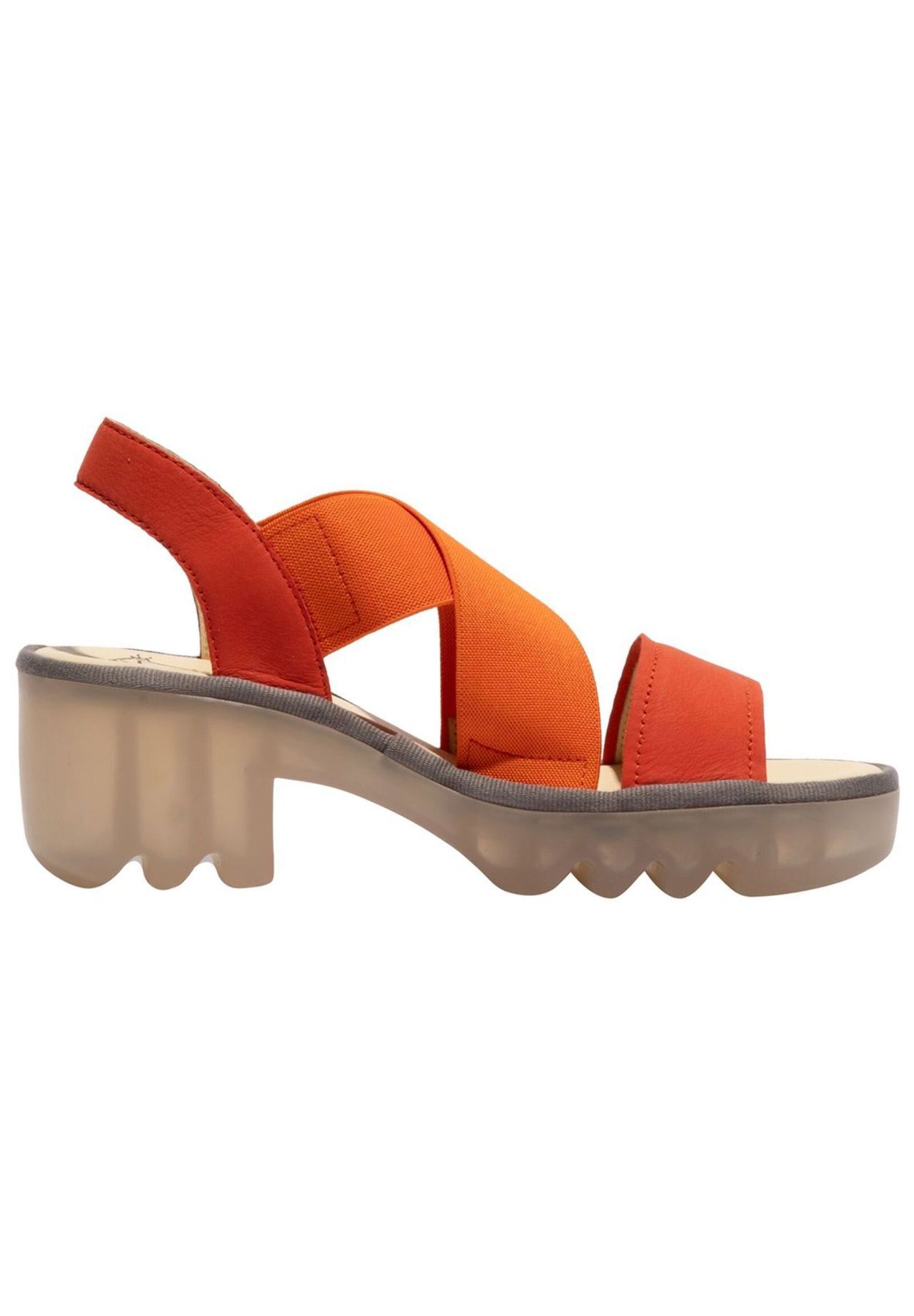 Fly London Leder/Textil Sandalen Zeitlich begrenztes Angebot
