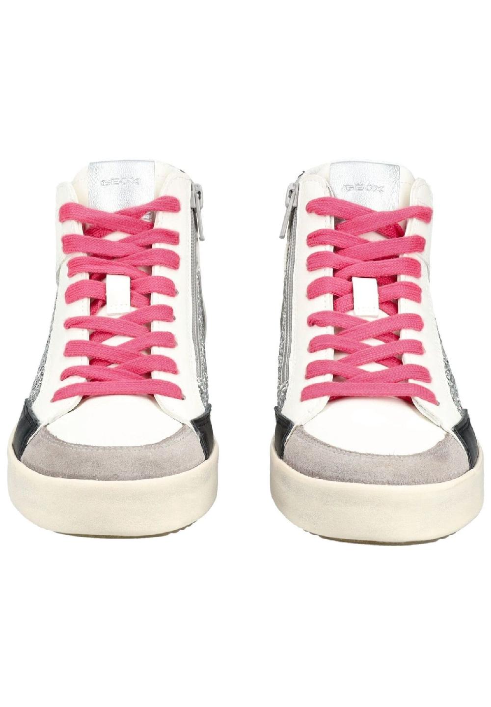 GEOX Lederimitat/Textil Sneaker Riesige Rabatte