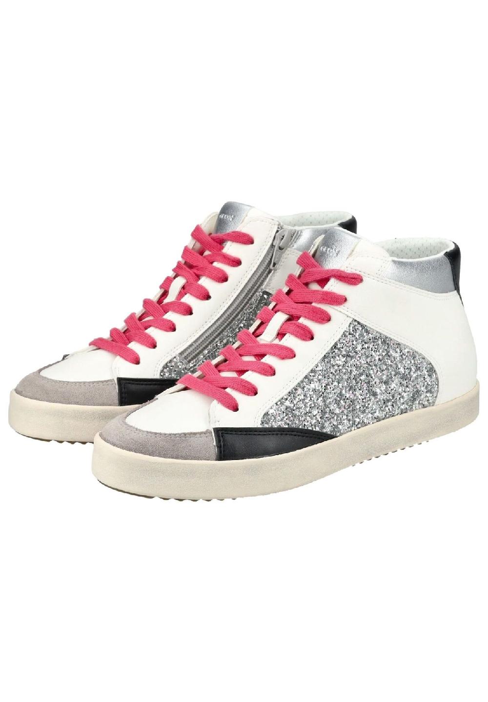GEOX Lederimitat/Textil Sneaker Riesige Rabatte