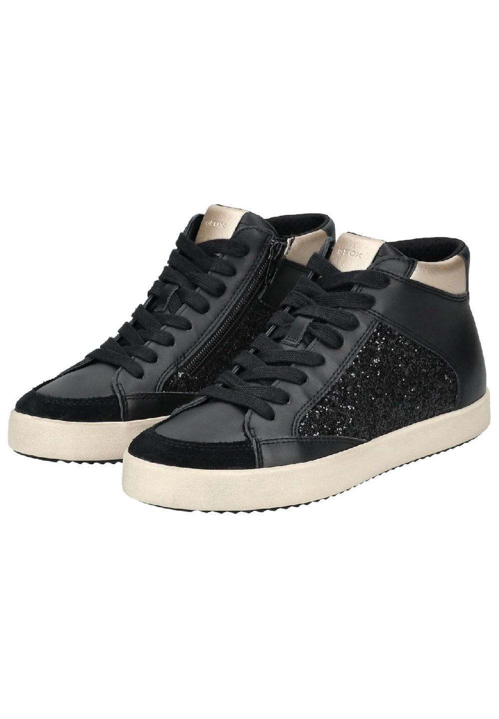 GEOX Lederimitat/Textil Sneaker 50% Rabatt mit kostenlosem Versand