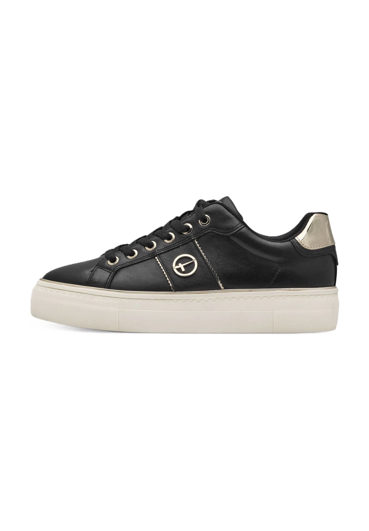 Tamaris Sneaker Emblem Leder für Damen Bis zu 50% Rabatt