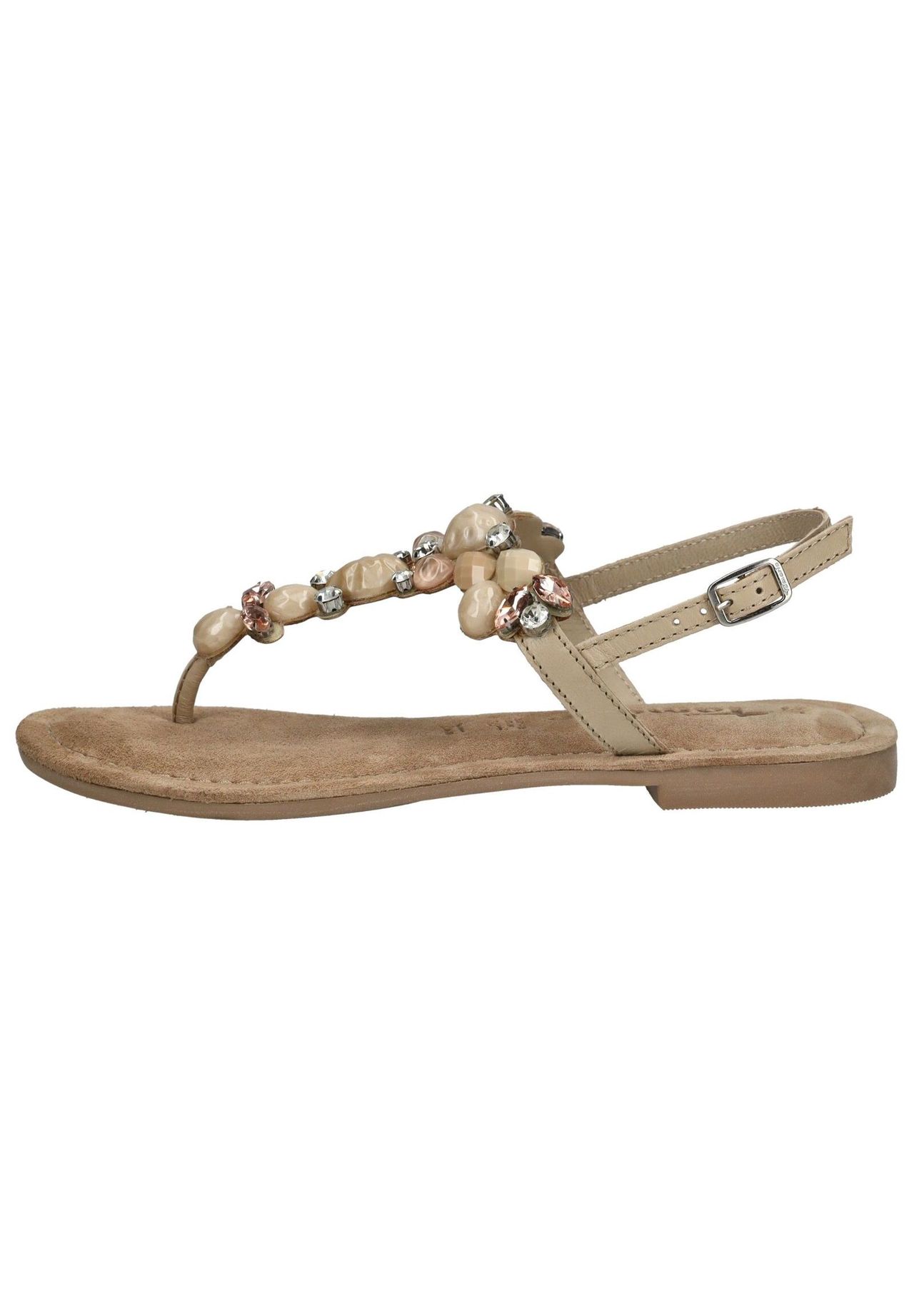 Tamaris Veloursleder/Textil Sandalen Hotsell