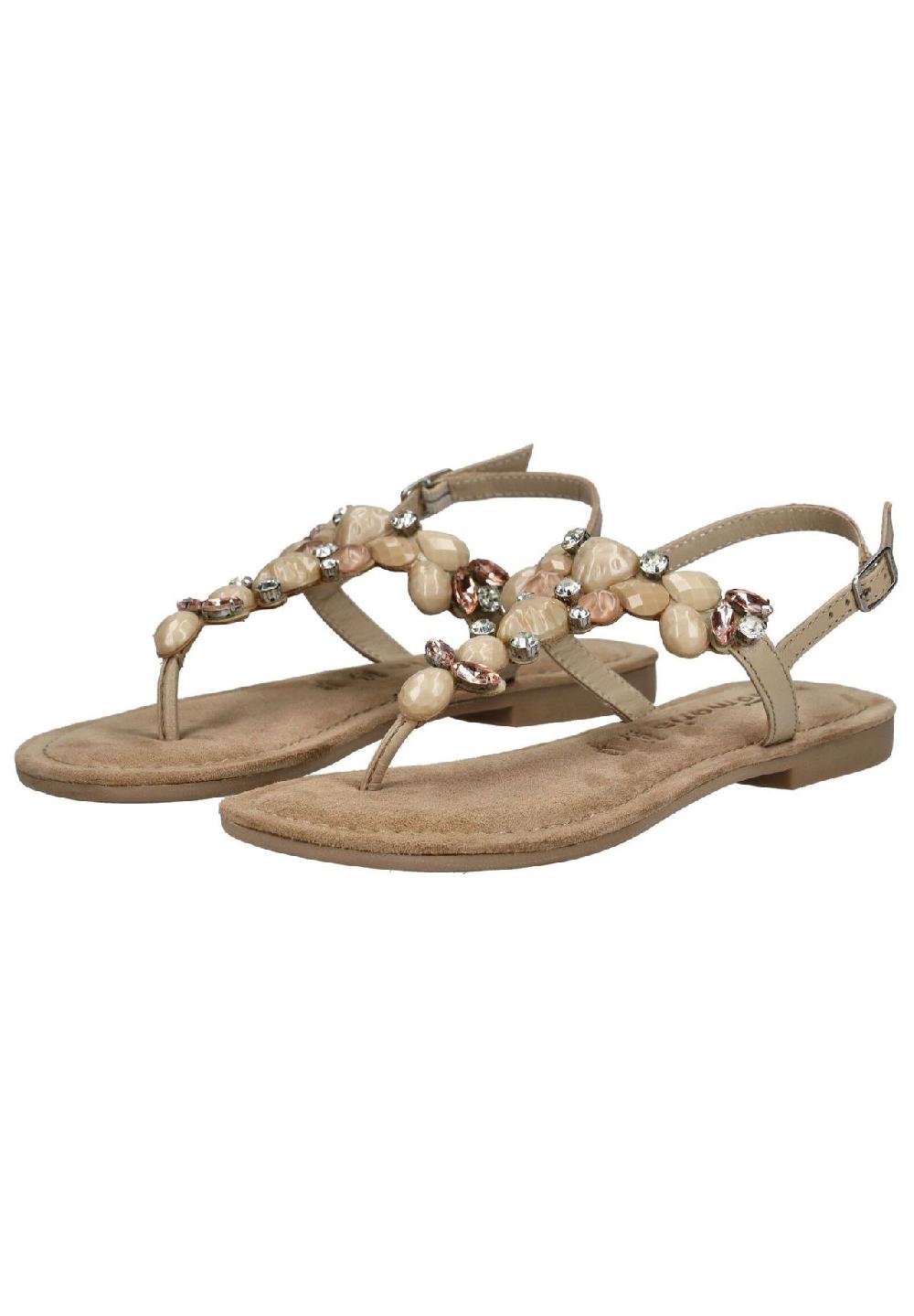 Tamaris Veloursleder/Textil Sandalen Hotsell