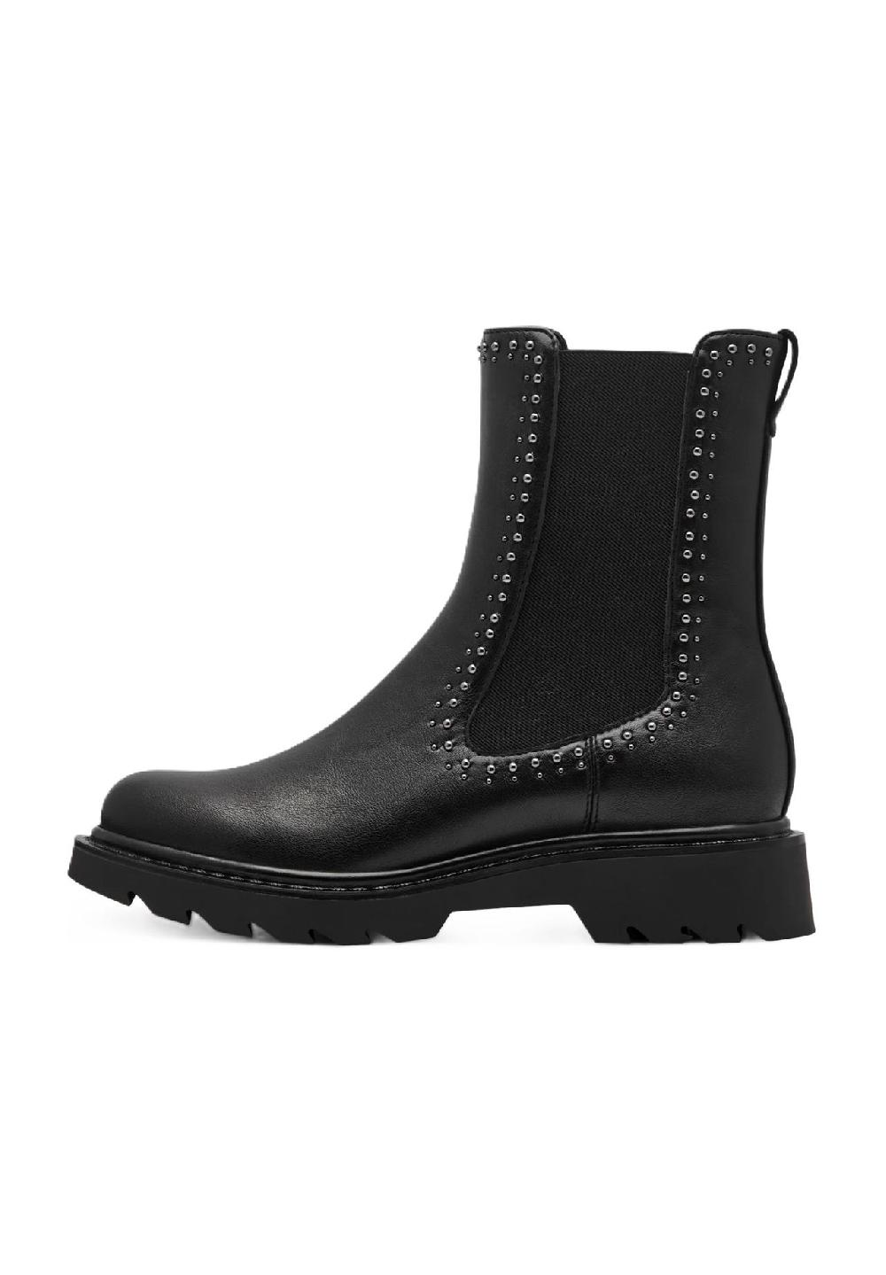 Tamaris Chelsea Boots Blockabsatz Zuglasche für Damen Bestseller