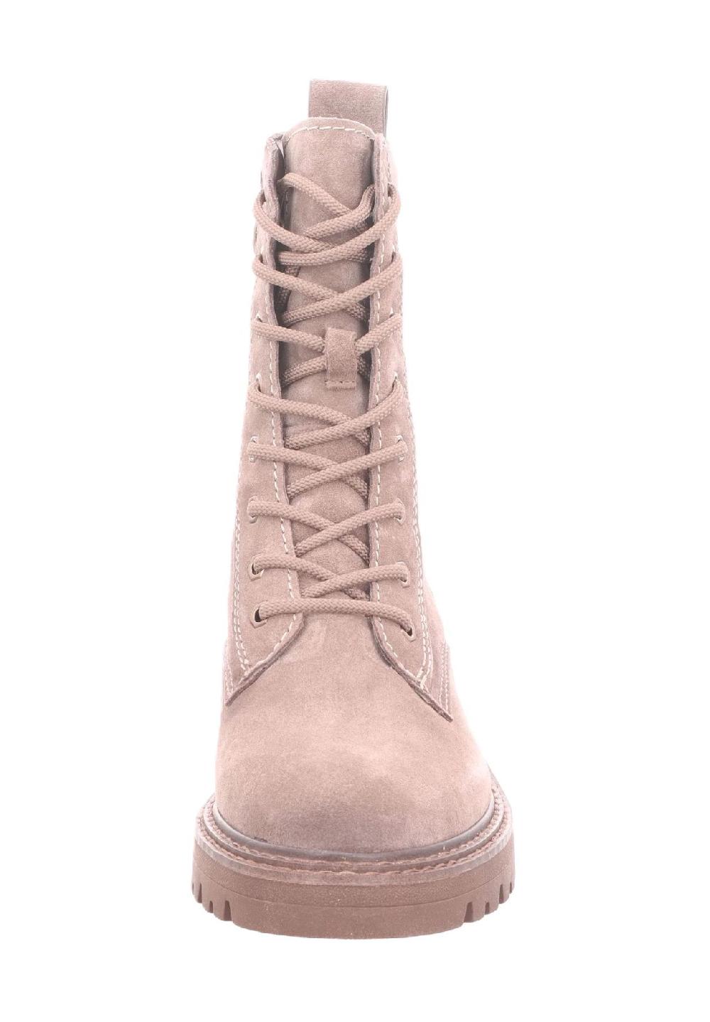 Tamaris Schnürstiefeletten Leder Zuglasche für Damen Räumungsverkauf