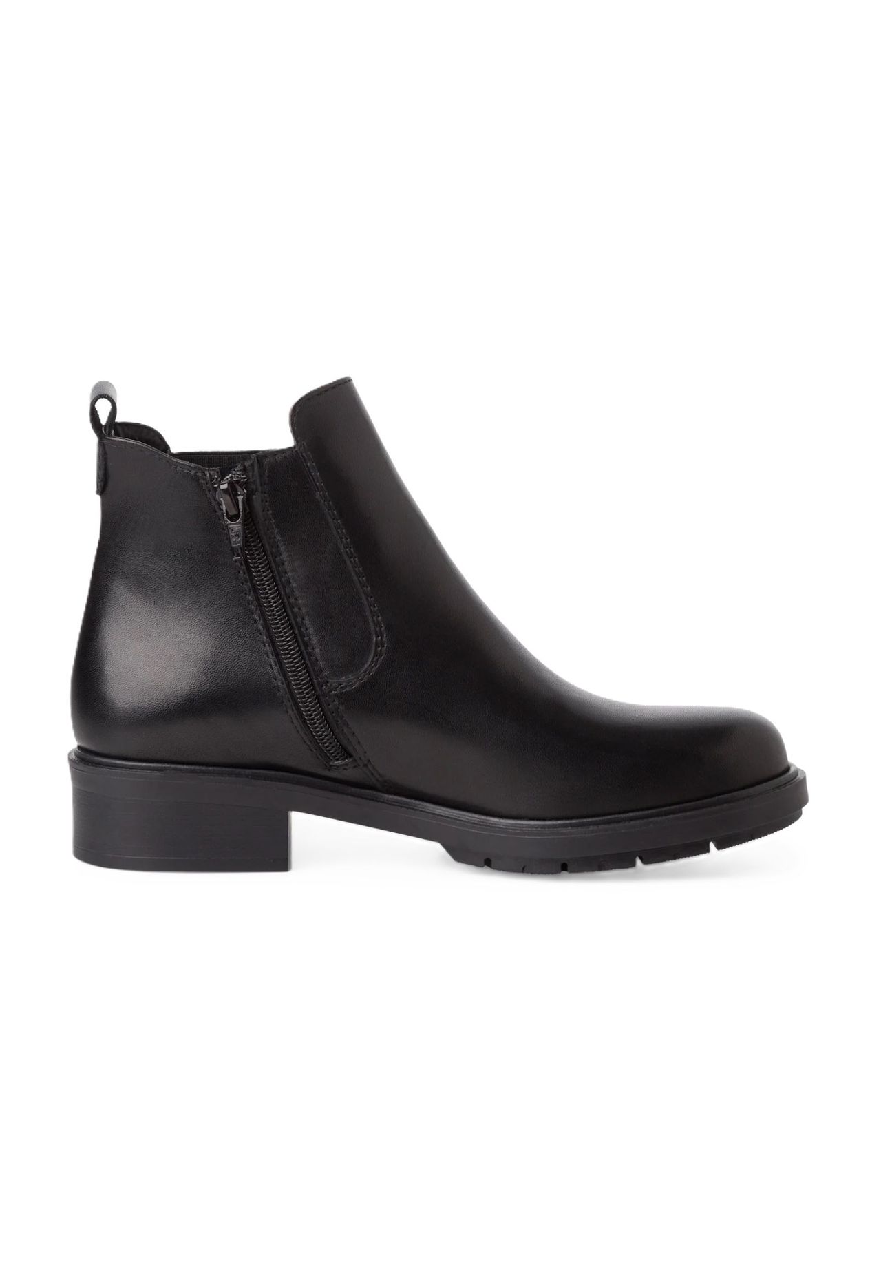 Tamaris Chelsea Boots Leder Zuglasche für Damen Sonderangebote