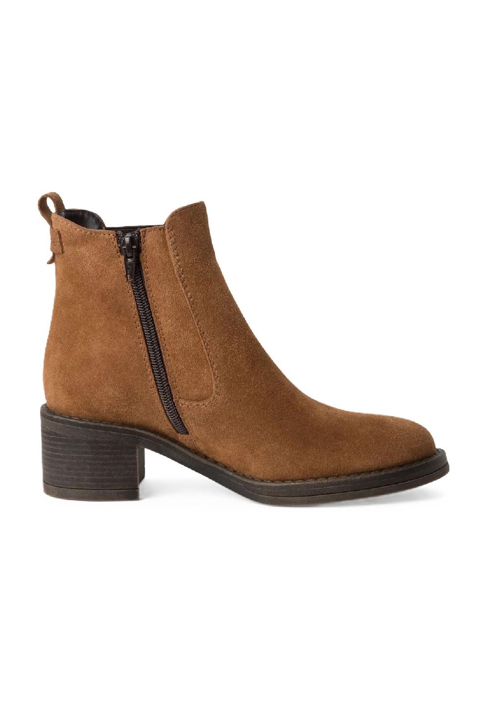 Tamaris Chelsea Boots Blockabsatz Zuglasche für Damen Riesige Ersparnisse