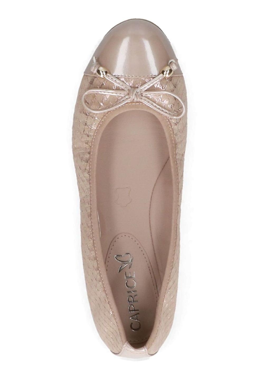 Caprice Leder/Textil Ballerinas Großer Ausverkauf
