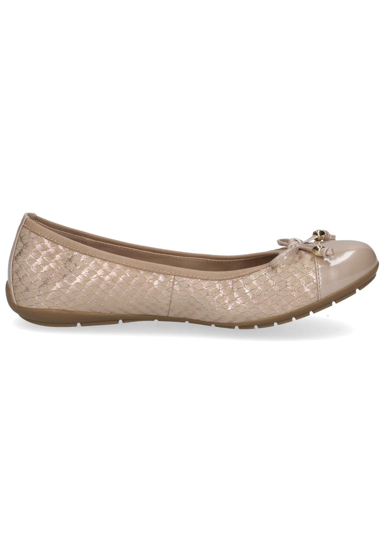Caprice Leder/Textil Ballerinas Großer Ausverkauf