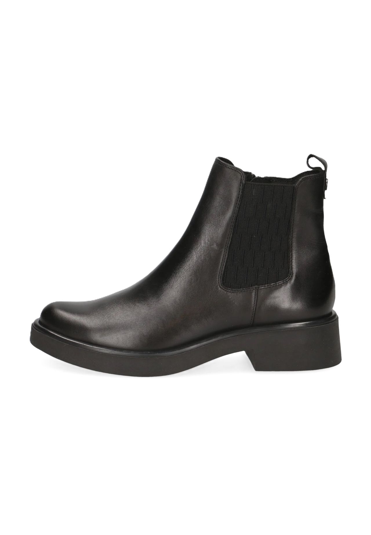 Caprice Chelsea Boots Leder Blockabsatz für Damen Letzter Tag