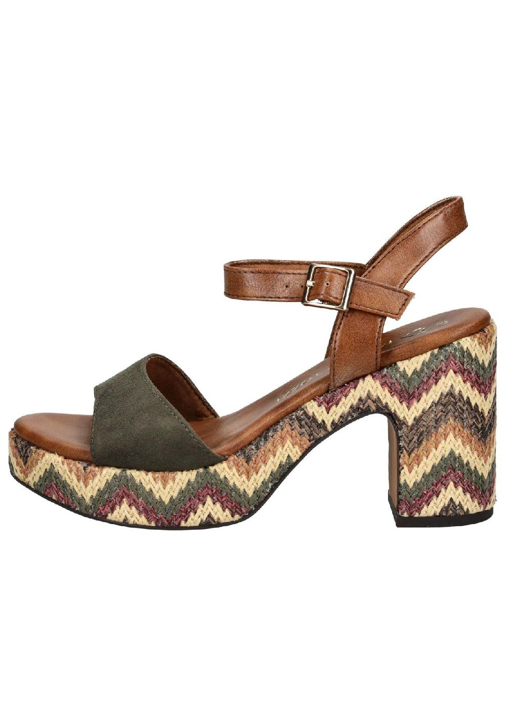 MARCO TOZZI® Lederimitat/Textil Sandalen Hotsell