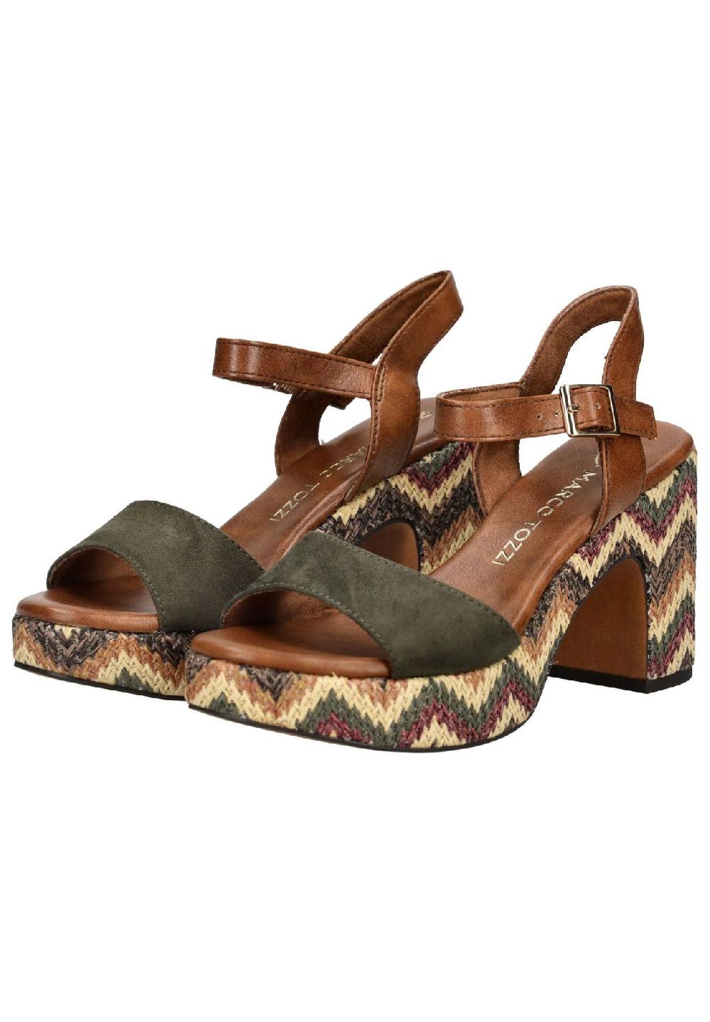MARCO TOZZI® Lederimitat/Textil Sandalen Hotsell