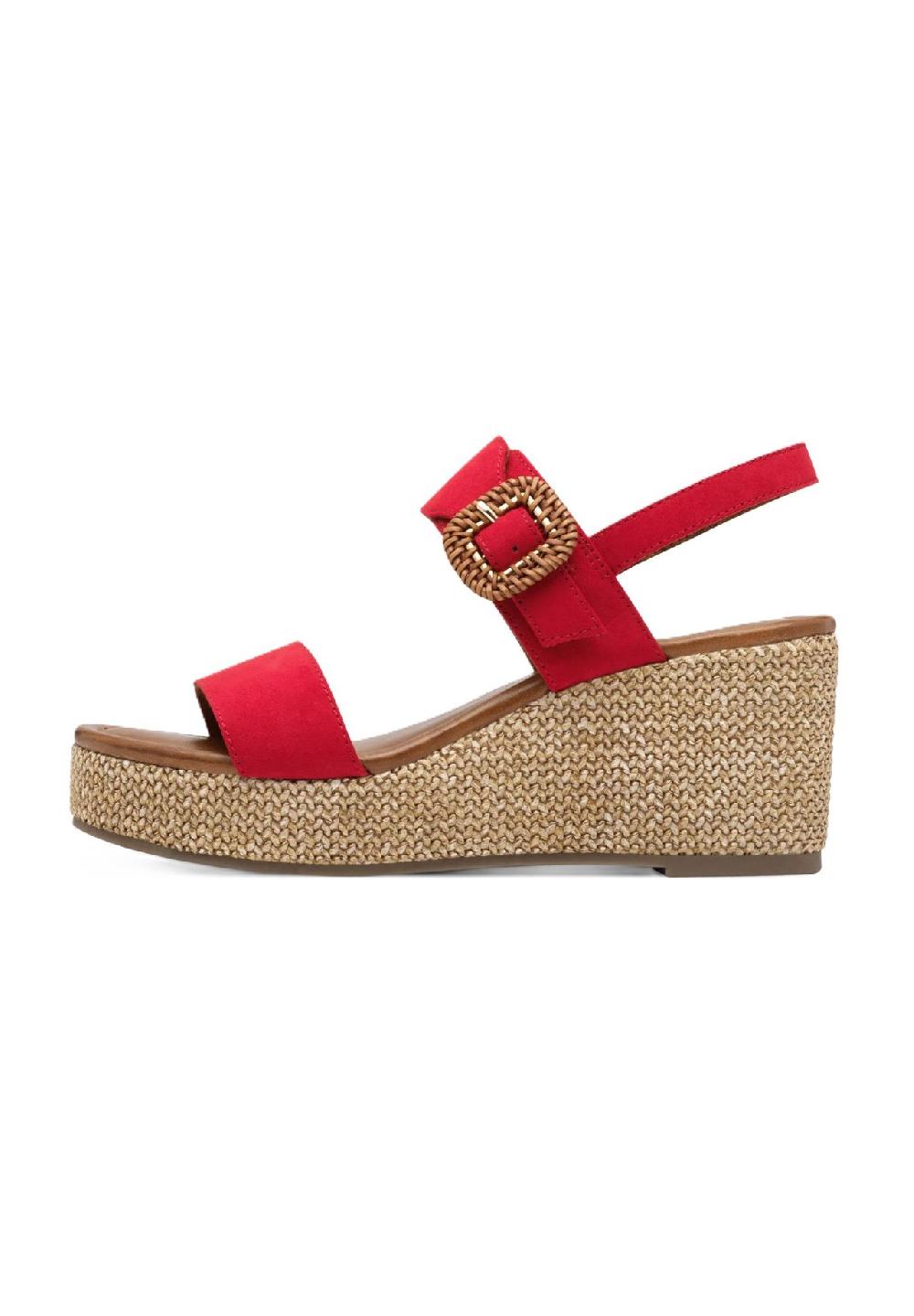 MARCO TOZZI® Sandalen Leder-Optik für Damen Schlussverkauf