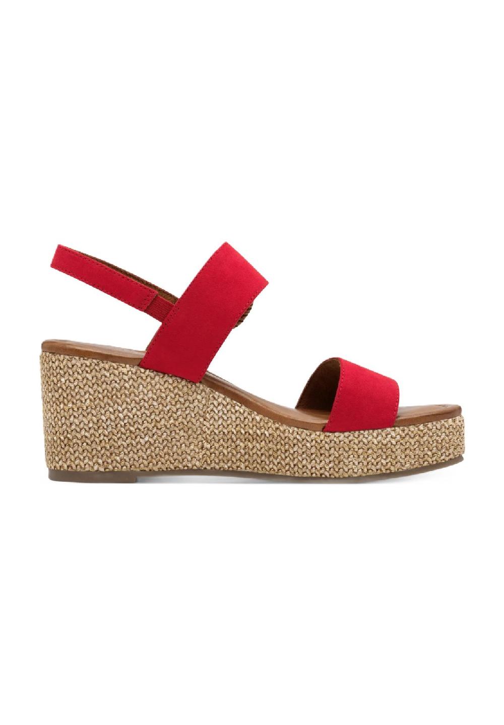 MARCO TOZZI® Sandalen Leder-Optik für Damen Schlussverkauf