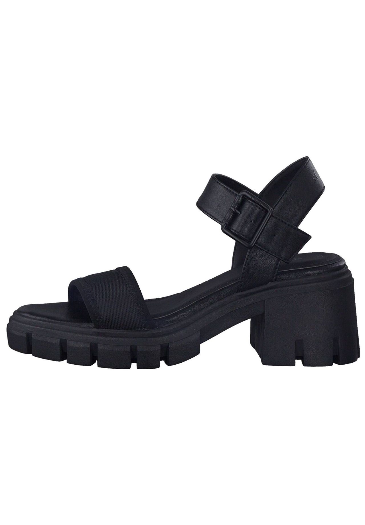 s.Oliver Lederimitat/Textil Sandalen Günstig kaufen