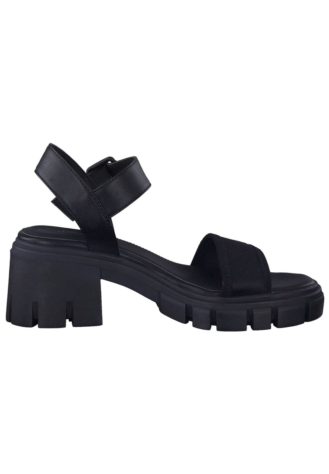 s.Oliver Lederimitat/Textil Sandalen Günstig kaufen