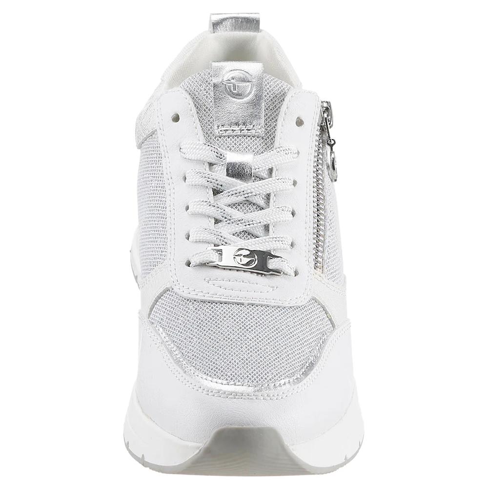 Tamaris Keilsneaker Freizeitschuh Halbschuh Schnürschuh mit praktischem Wechselfußbett bestellen VIP-Rabatte