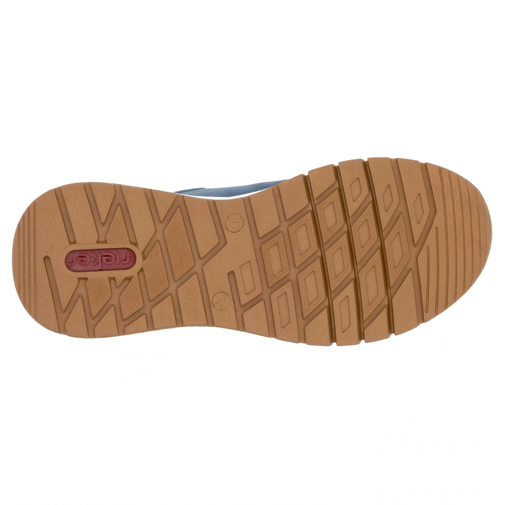 Rieker Sneaker mit MemoSoft-Innensohle Freizeitschuh Halbschuh Schnürschuh ▷ für Letzte 3 Tage