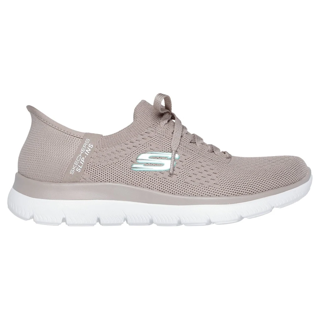 Skechers Slip-On Sneaker »SUMMITS-NEW DAILY« Slipper Freizeitschuh in veganer Verarbeitung kaufen Bis zu 65% Rabatt