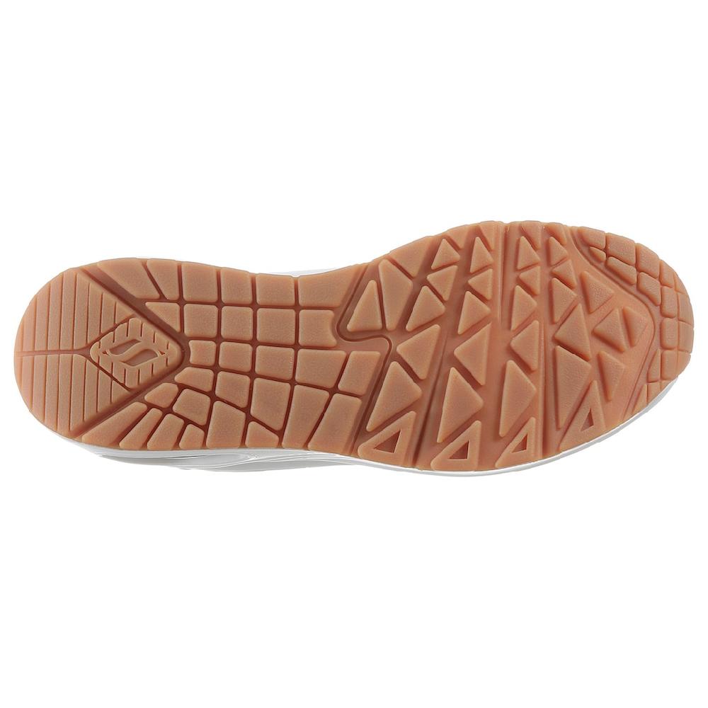 Skechers Slip-On Sneaker »UNO SHIMMER AWAY« Slipper Freizeitschuh Plateausneaker mit modischem Keilabsatz ▷ für Nur noch ein Tag übrig