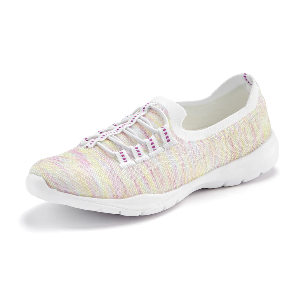 LASCANA Sneaker Slipper Halbschuh zum Reinschlüpfen leichtes Meshmaterial VEGAN 50% Rabatt für begrenzte Zeit