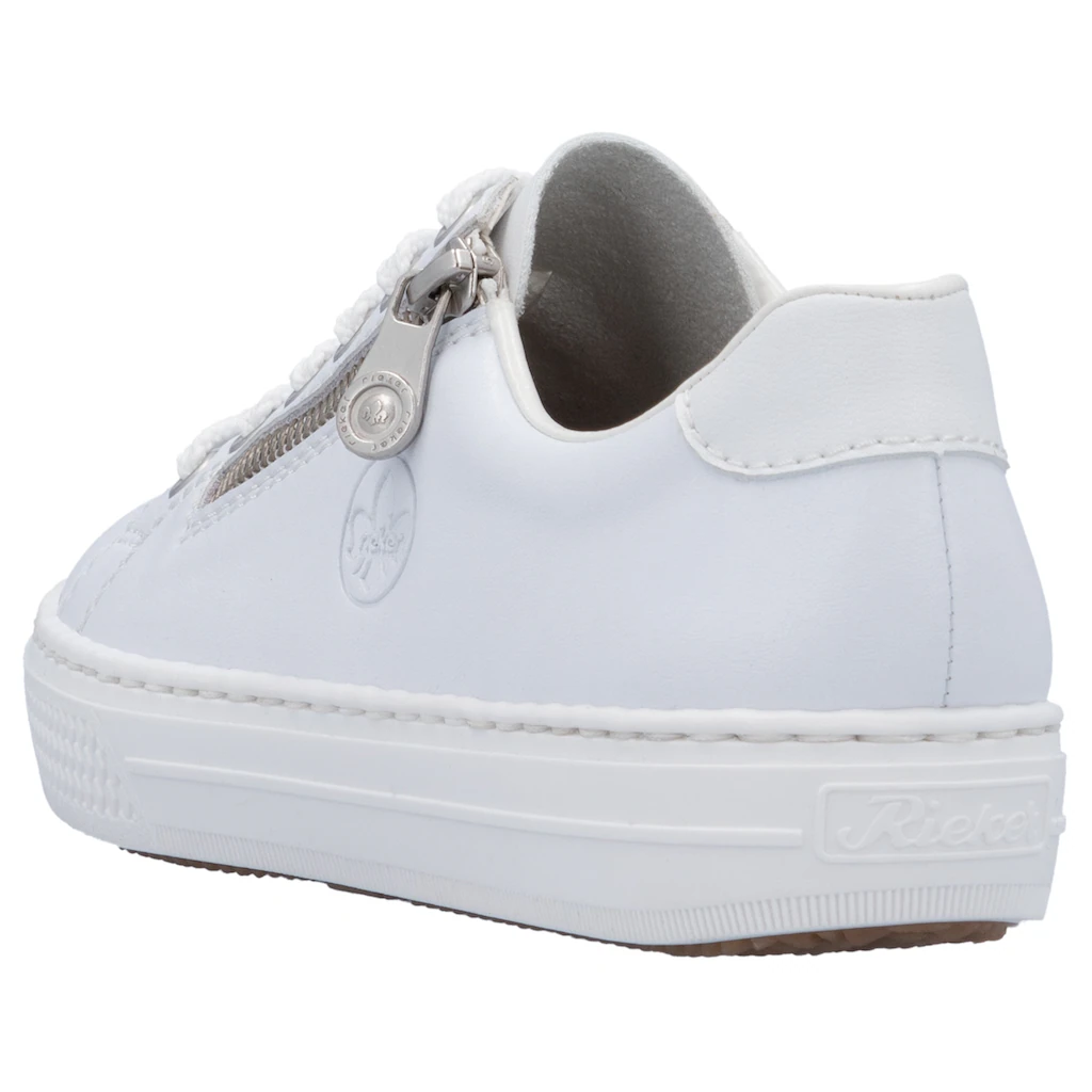 Rieker Sneaker mit Memosoft-Innensohle Freizeitschuh Halbschuh Schnürschuh ▷ für Auslauf