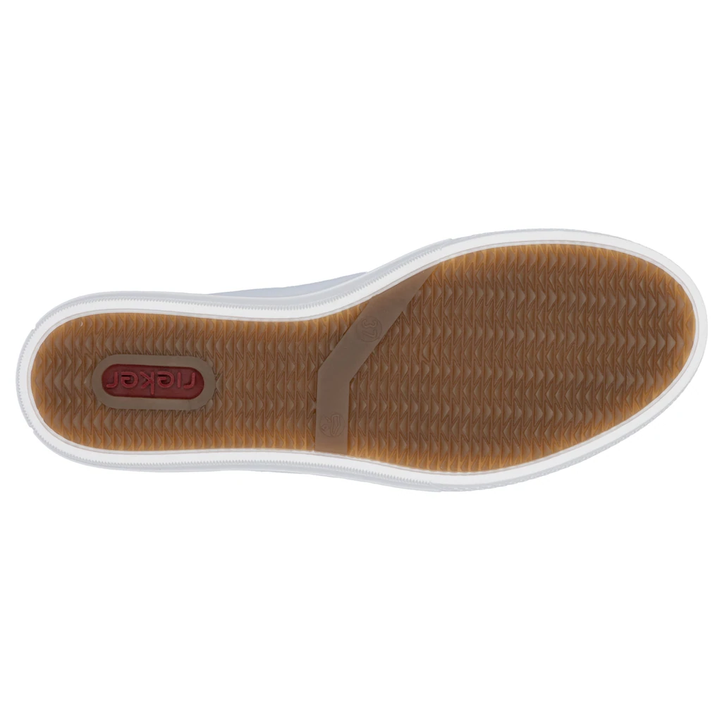 Rieker Sneaker mit Memosoft-Innensohle Freizeitschuh Halbschuh Schnürschuh ▷ für Auslauf