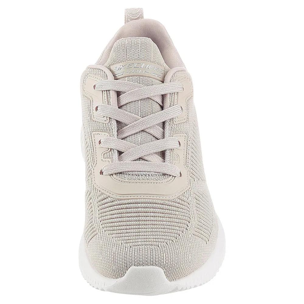 Skechers Sneaker »Bobs Squad - Tough Talk« Freizeitschuh Halbschuh Schnürschuh mit Skech-Knit Fabrikverkauf