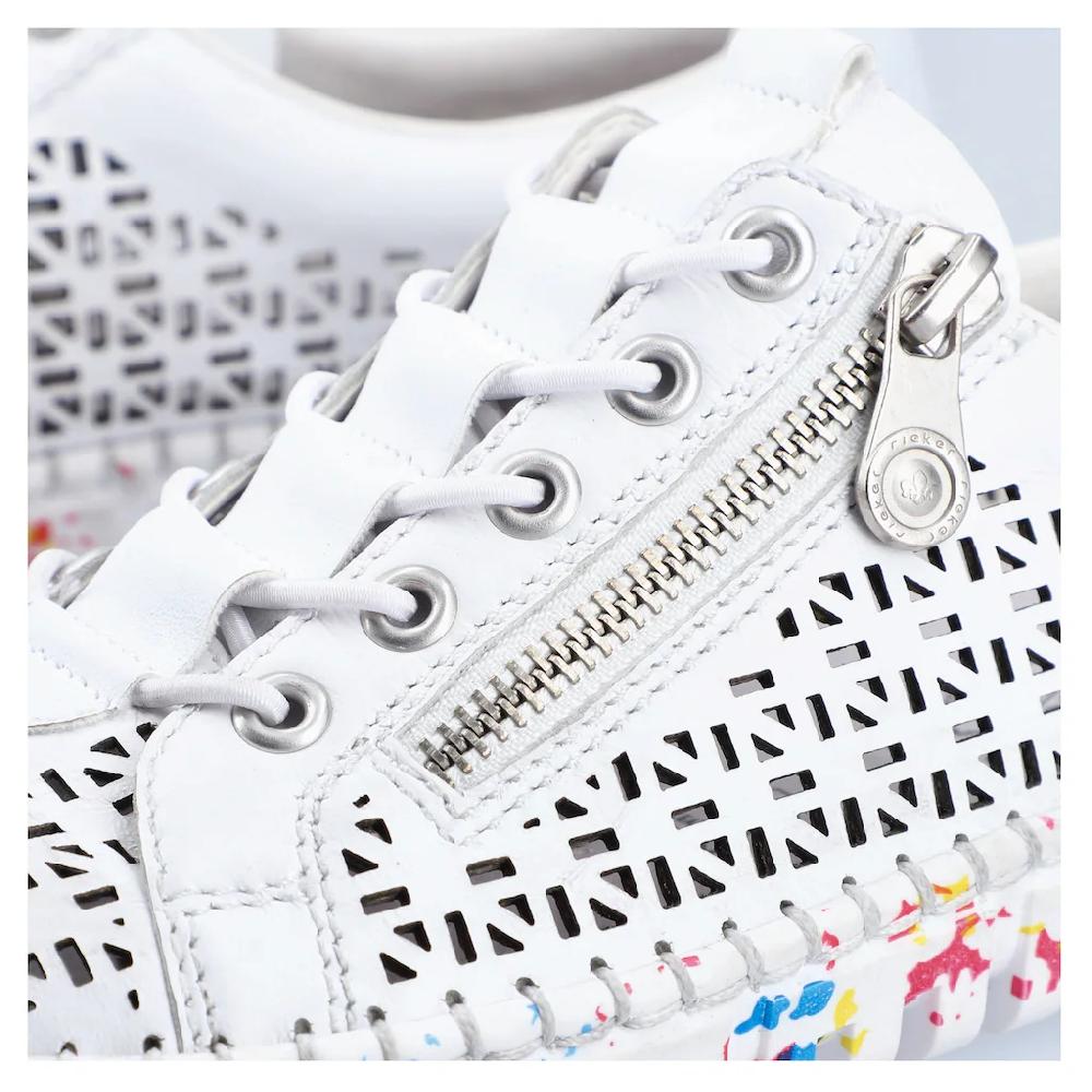 Rieker Slip-On Sneaker Halbschuh Freizeitschuh Schlupfschuh mit Gummizug bestellen Fabrik Onlineshop