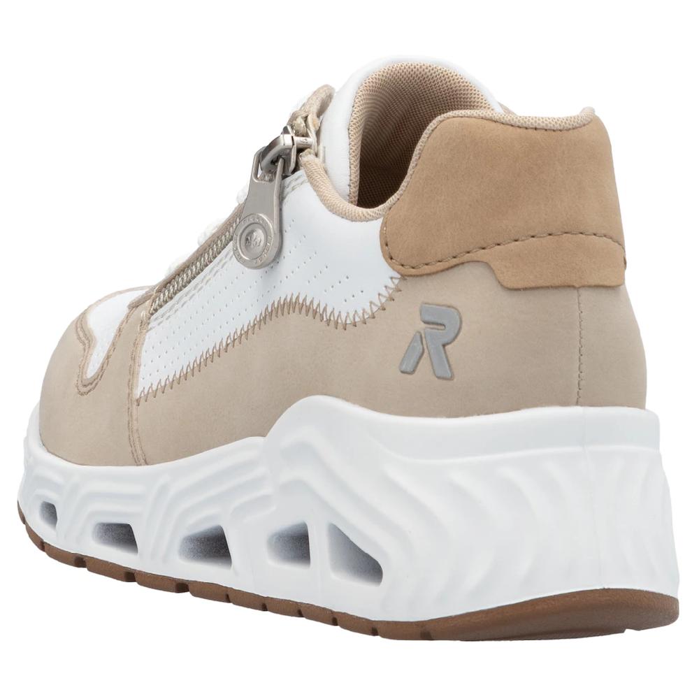 RIEKER Sport Keilsneaker Schnürschuh Halbschuh Freizeitsneaker mit Reißverschluss kaufen Begrenztes Angebot