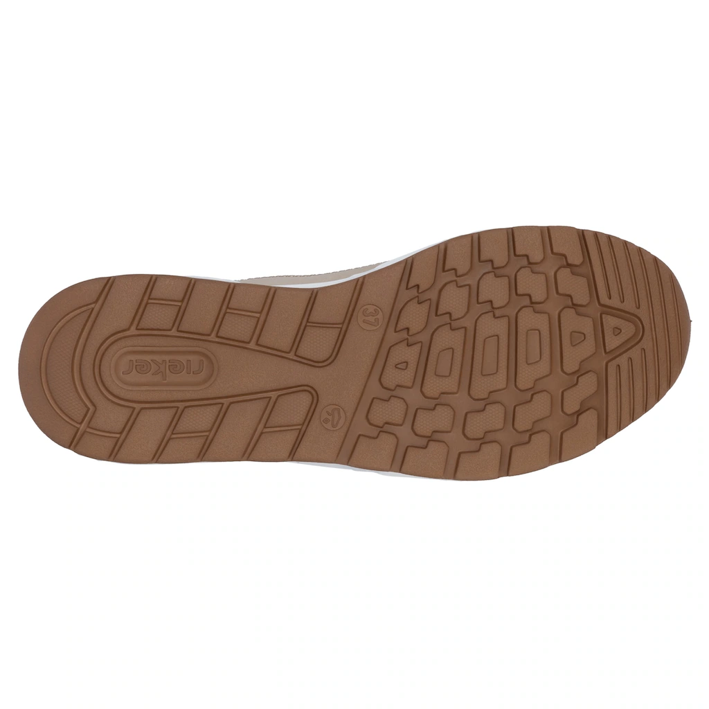 RIEKER Sport Keilsneaker Schnürschuh Halbschuh Freizeitsneaker mit Reißverschluss kaufen Begrenztes Angebot