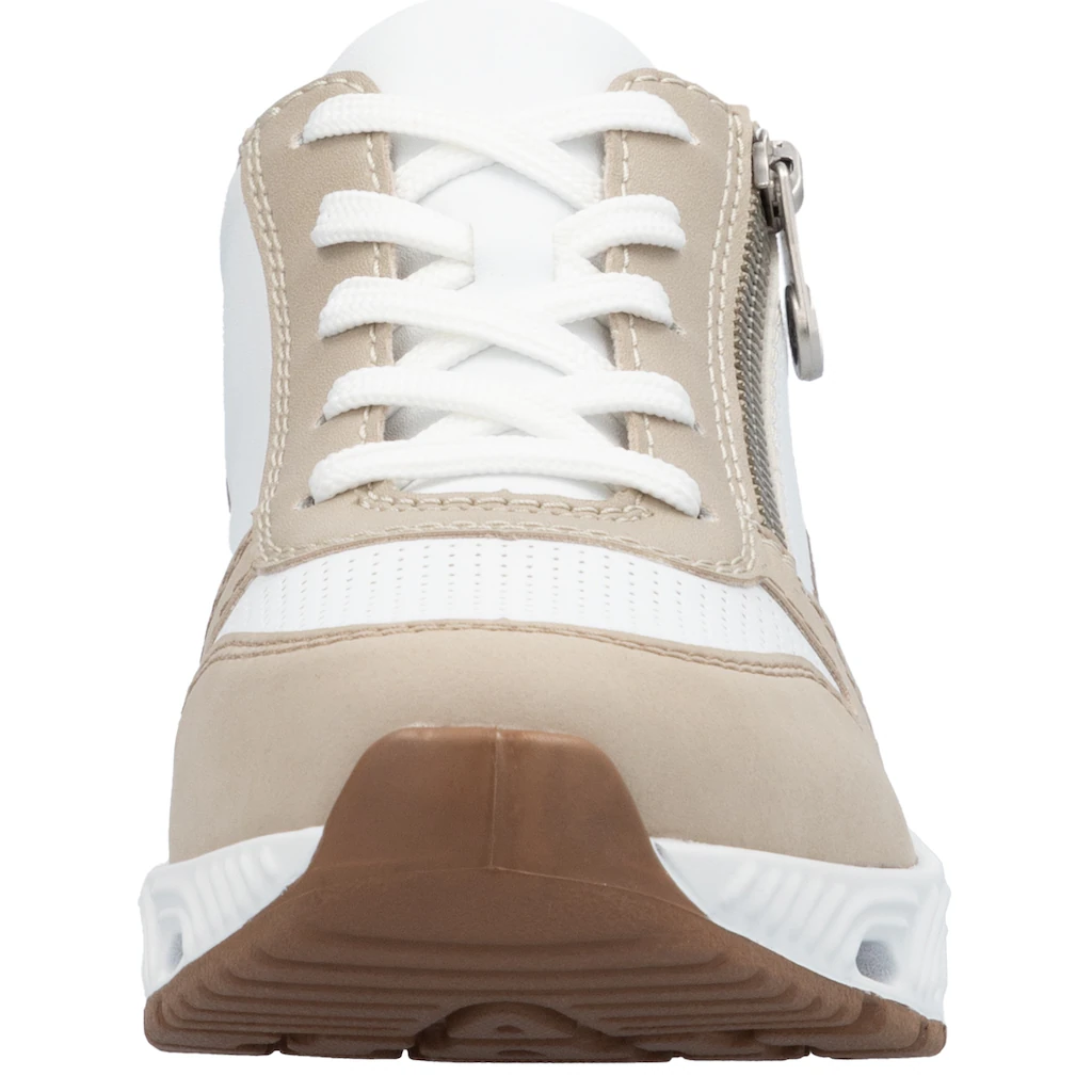 RIEKER Sport Keilsneaker Schnürschuh Halbschuh Freizeitsneaker mit Reißverschluss kaufen Begrenztes Angebot