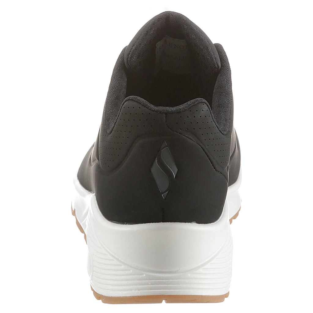 Skechers Wedgesneaker »Uno - Stand on Air« Freizeitschuh Halbschuh Schnürschuh mit feiner Perforation kaufen Online Shopping