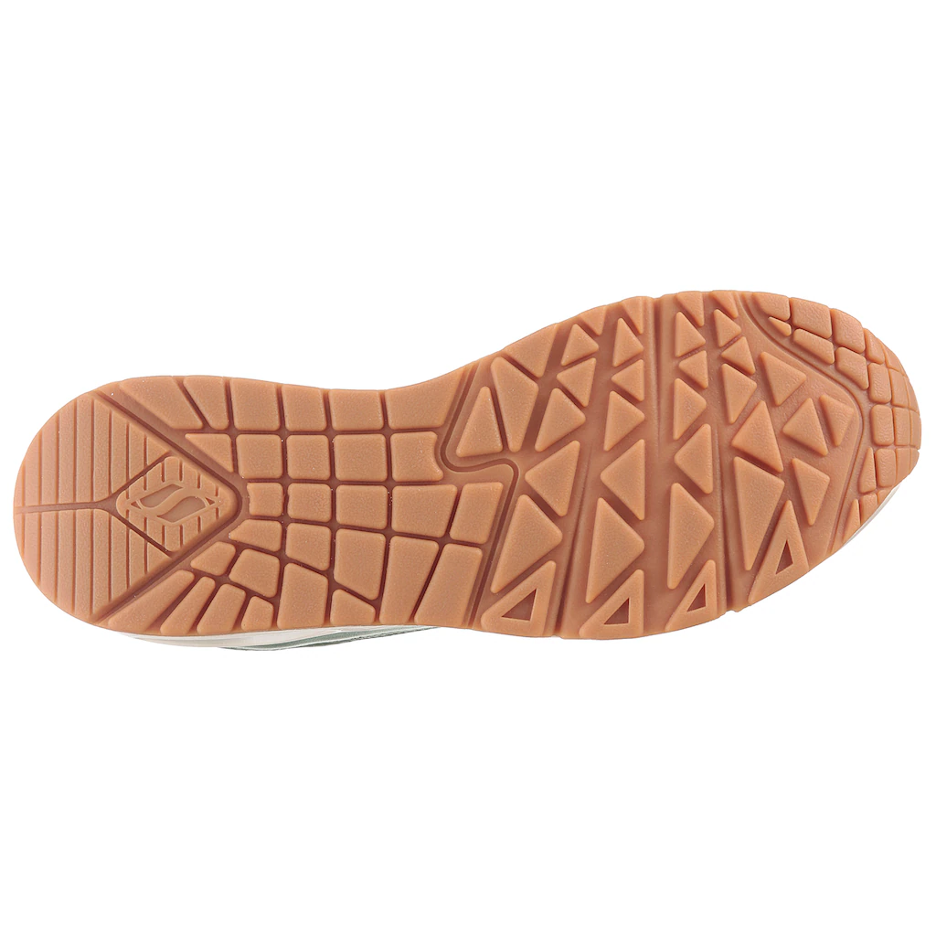 Skechers Sneaker »UNO-METALLIXS« Keilsneaker Plateausneaker Schnürschuh Halbschuh im Metallic-Look online kaufen Wochenangebot