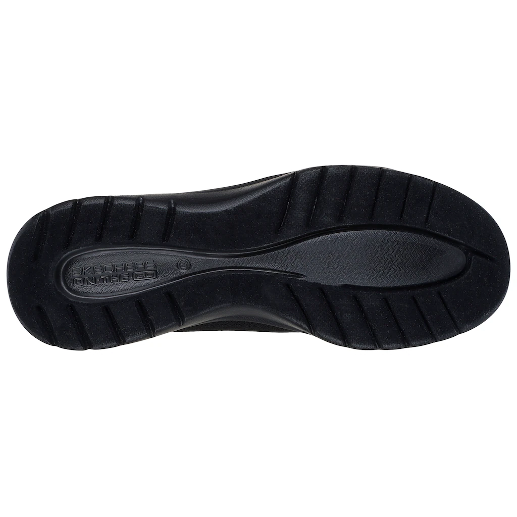 Skechers Ballerina »ON-THE-GO FLEX-SIENA« Slipper Schlupfschuh Slip-On Sneaker mit bequemem Elastikeinfass ▷ für Kostenlose Rückgabe