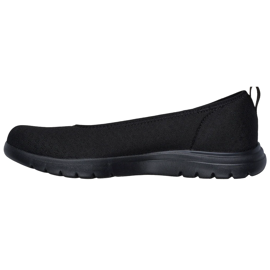 Skechers Ballerina »ON-THE-GO FLEX-SIENA« Slipper Schlupfschuh Slip-On Sneaker mit bequemem Elastikeinfass ▷ für Kostenlose Rückgabe