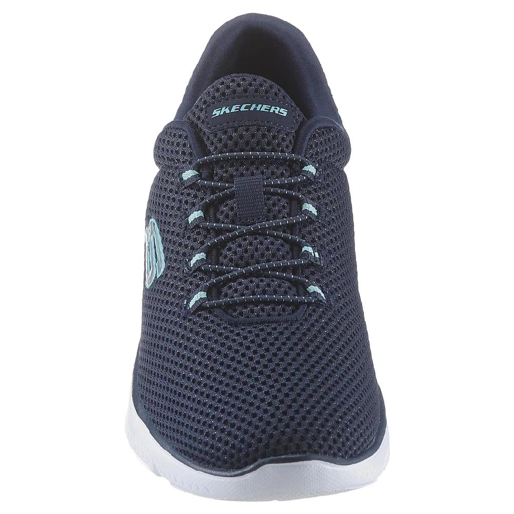 Skechers Slip-On Sneaker »Summits« Slipper Freizeitschuh Komfortschuh mit gepolstertem Schaftrand bestellen Neueste Stile