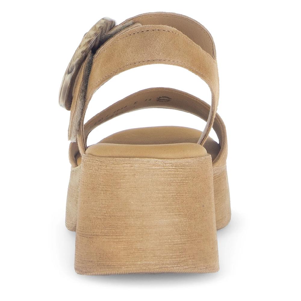 Gabor Sandalette Sommerschuh Riemchensandale mit Plateau in Holzoptik online kaufen Nur noch ein Tag übrig